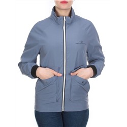 1106 GRAY/BLUE Ветровка женская DALEF (100% полиэстер) размер M- 44 российский