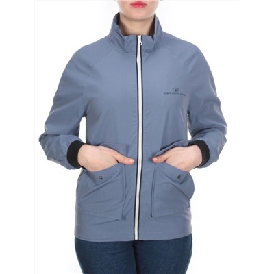 1106 GRAY/BLUE Ветровка женская DALEF (100% полиэстер) размер M- 44 российский