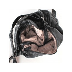 Сумка женская искусственная кожа Guecca-608  (рюкзак change),  2отд,  черный 231891