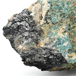 Минерал амазонит с включением слюды 245*110*100мм, 3096г.