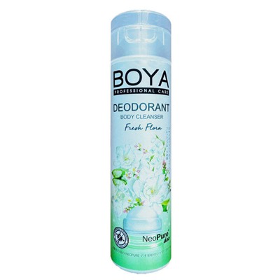 FRESH FLORA Deodorant Body Cleanser, Boya (СВЕЖАЯ ФЛОРА дезодорирующий гель для душа, Бойя), 85 мл.