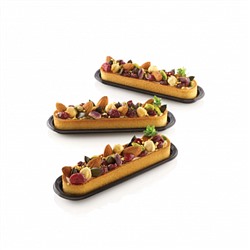 Овал 130*40*20 мм, перфорированный термопластик, 6 шт