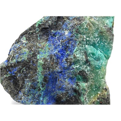 Азурмалахит камень 60*48*35мм, 120-129г