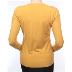 A902 Кофта женская (60% шерсть, 30% хлопок, 10% эластан) размер свободный 44-46