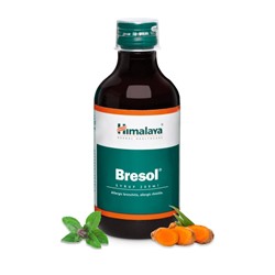 BRESOL SYRUP Allergic bronchitis, allergic rhinitis, Himalaya (БРЕСОЛ СИРОП при аллергическом бронхите и аллергическом рините, Хималая), 200 мл.