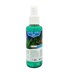 ALOE VERA OIL, Rochjana (Массажное масло АЛОЕ (алоэ) ВЕРА, Роджана), спрей, 100 мл.