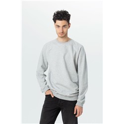 Свитшот мужской Kulonga Raeglan, серый меланж