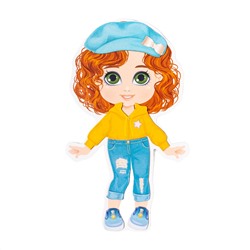 Игра магнитная «Одевашки. Модная девчонка. Анюта» (европодвес, 2х8шт)