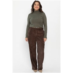 Брюки вельветовые Брауни (коричневые) Б14442-25М