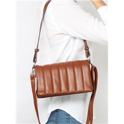 Сумка женская искусственная кожа Ch&K-8689,  1отд,  плечевой ремень,  рыжий 257638