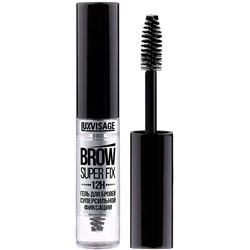 Гель для бровей суперсильной фиксации LUXVISAGE BROW SUPER FIX 12H