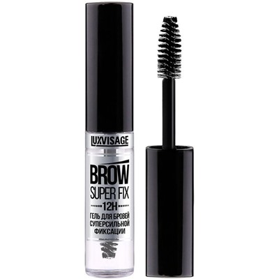 Гель для бровей суперсильной фиксации LUXVISAGE BROW SUPER FIX 12H