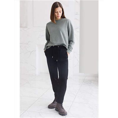 Брюки из эластичного футера