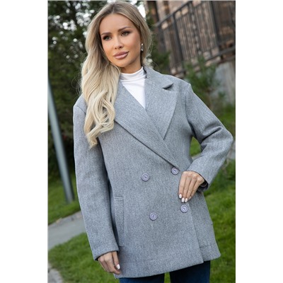 Пальто Я в теме (серое) Б12484-7