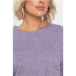Джемпер В гармонии с собой (сиреневый) Б14313-48М