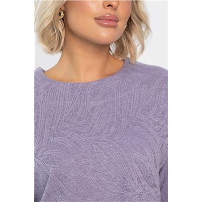 Джемпер В гармонии с собой (сиреневый) Б14313-48М