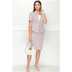 LeNata 30993 бежевый, Блуза,  Юбка,  Жакет