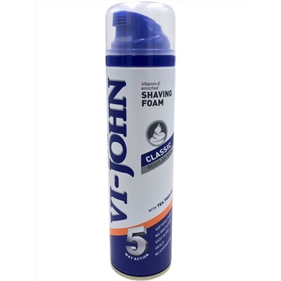 CLASSIC Shaving Foam, Vi-John (КЛАССИК пена для бритья, Ви-Джон), 200 мл.