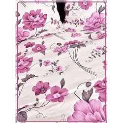 Постельное белье Шуйская бязь Пион сиреневый 7255-2