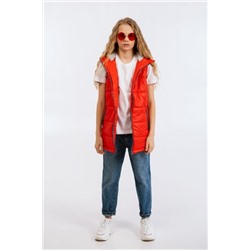 Жилет для девочки "Хэппи" красный