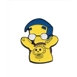 Металлический значок "Милхаус"