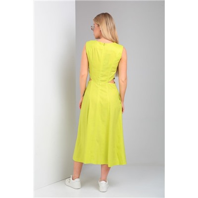 Andrea Fashion 4 лимонный, Платье
