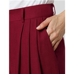 Свободные брюки изо льна с вискозой