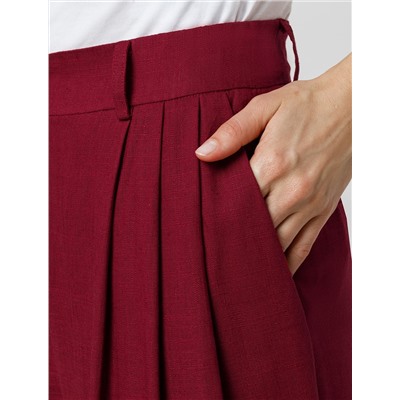 Свободные брюки изо льна с вискозой