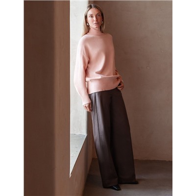 Свитер из пряжи с кашемиром