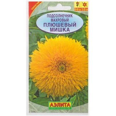 Подсолнечник Плюшевый Мишка (Код: 9753)