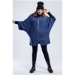 Bonadi М-1518 синий, Пончо