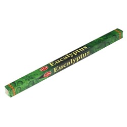 Hem Incense Sticks EUCALYPTUS (Благовония ЭВКАЛИПТ, Хем), уп. 8 палочек.