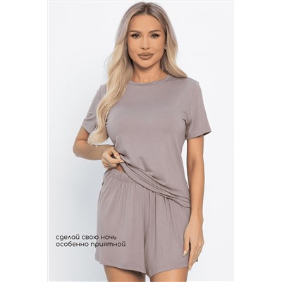 Костюм для дома Шелк вискозы (латте) К14496-52М