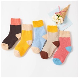 Детские носки утепленные 4-6 лет 16-20 см "Warm" Бежевые