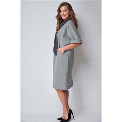 Michel chic 2106 серый, Платье