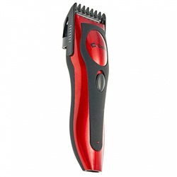 Машинка для стрижки волос DELTA DL-4032A аккумуляторная, красная