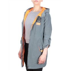 FY-888 DARK GRAY Ветровка женская COSEEMI (65% хлопок, 35% полиэстер) размер 50 российский