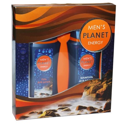 НАБОР муж.  MEN'S PLANET ENERGY (шампунь 250мл + гель д/душа 250мл)