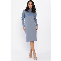 Платье трикотажное Нарина (серое) П14513-10М