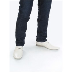 C202-1 WHITE Полуботинки мужские (натуральная кожа) размер