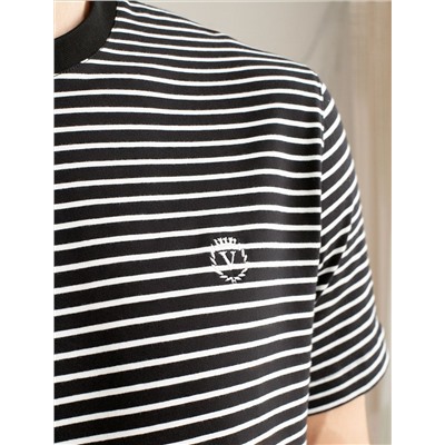 Футболка из премиального хлопка с эластаном