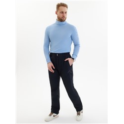 Брюки утепленный мужской зимние спортивные темно-серого цвета 2211-1TC