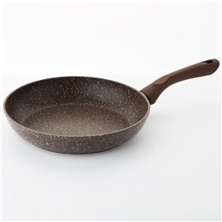Сковорода 26 см алюминиевая с индукционным дном и антипригарным покрытием "BROWN MARBLE" Alpenkok AK-0039A/26N