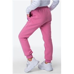 Теплые брюки из футера трехнитки с начесом для девочки Bonito