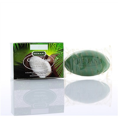 COCONUT SOAP, Hemani (КОКОСОВОЕ мыло, Хемани), 75 г.