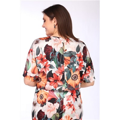 Lady Style Classic 2591 цветы, Платье
