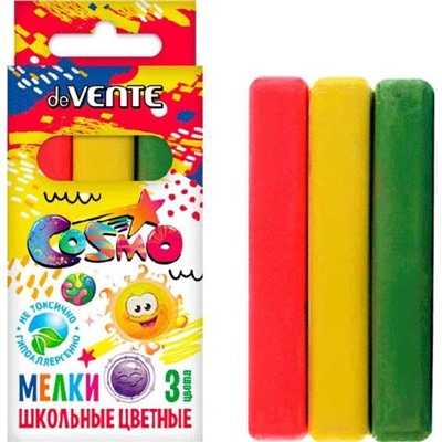 Мел цветной  3шт. deVENTE Cosmo 8078200