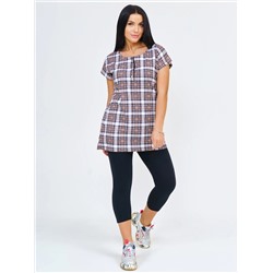 Костюм женский Текс-Плюс, цвет коричневый черный