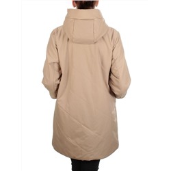 M818 DARK BEIGE Куртка демисезонная женская (100 гр. синтепон) размер 54 российский