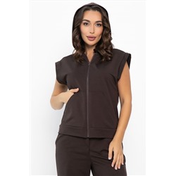 Жилет Хэрис (горький шоколад) Б14141-25М